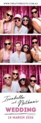 Creative Photo Booth Script & Bold Photo Strip Template